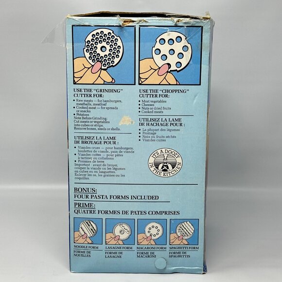 Deluxe Meat Grinder Chopper Vacuum Grip Base Robinson Design Group - Picture 4 of 14